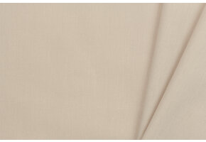 Organic Katoen Poplin Beige
