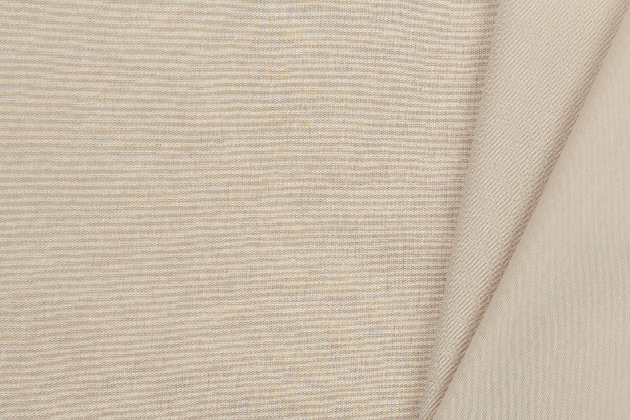 Organic Katoen Poplin Beige