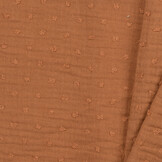 Hydrofiel Stof Dobby - Cognac