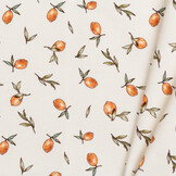 Jersey Katoen Digitale Print - Vintage Citroenen Beige