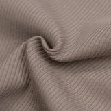 Rib Jersey Stof Taupe