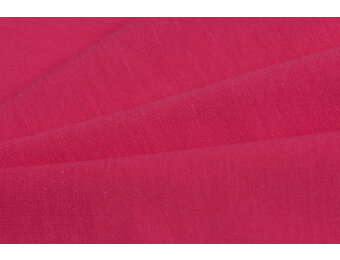 Katoenen Sweatstof Brushed Cerise