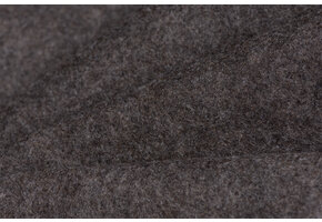 Tassenvilt 3mm donkerbruin melange