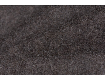 Tassenvilt 3mm donkerbruin melange