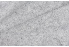 Tassenvilt 3mm lichtgrijs melange