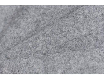 Tassenvilt 3mm grijs melange