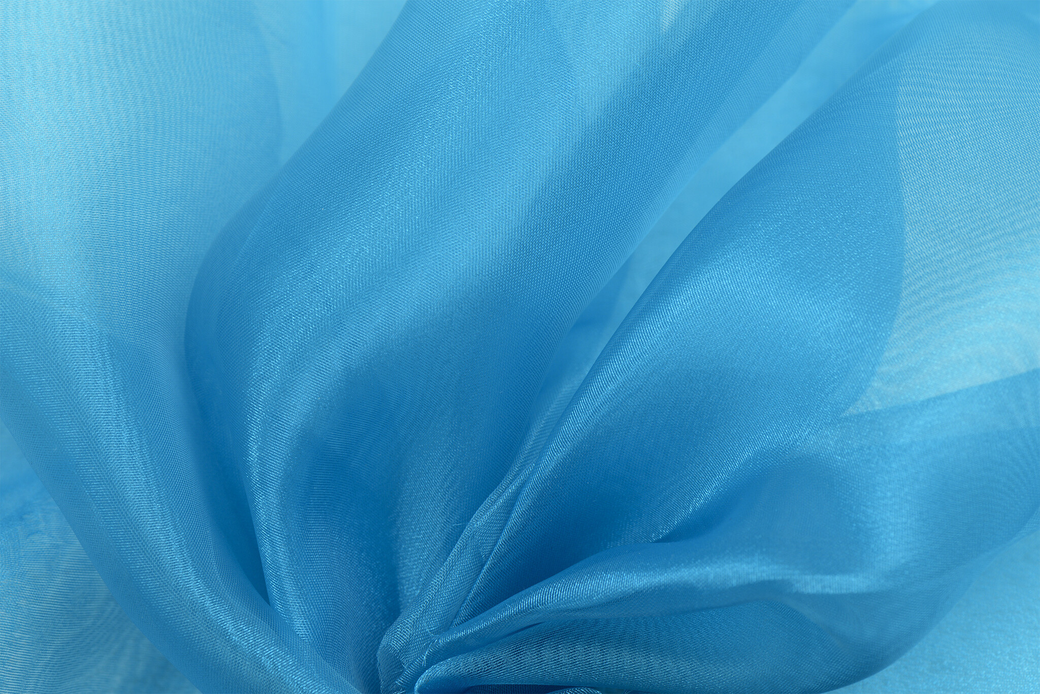 Organza Licht Petrol