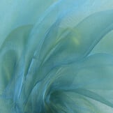 Organza Two-Tone Petrol-Geel