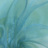 Organza Two-Tone Petrol-Geel