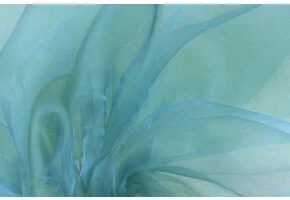 Organza Two-Tone Petrol-Geel