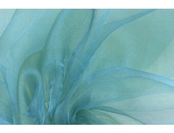 Organza Two-Tone Petrol-Geel