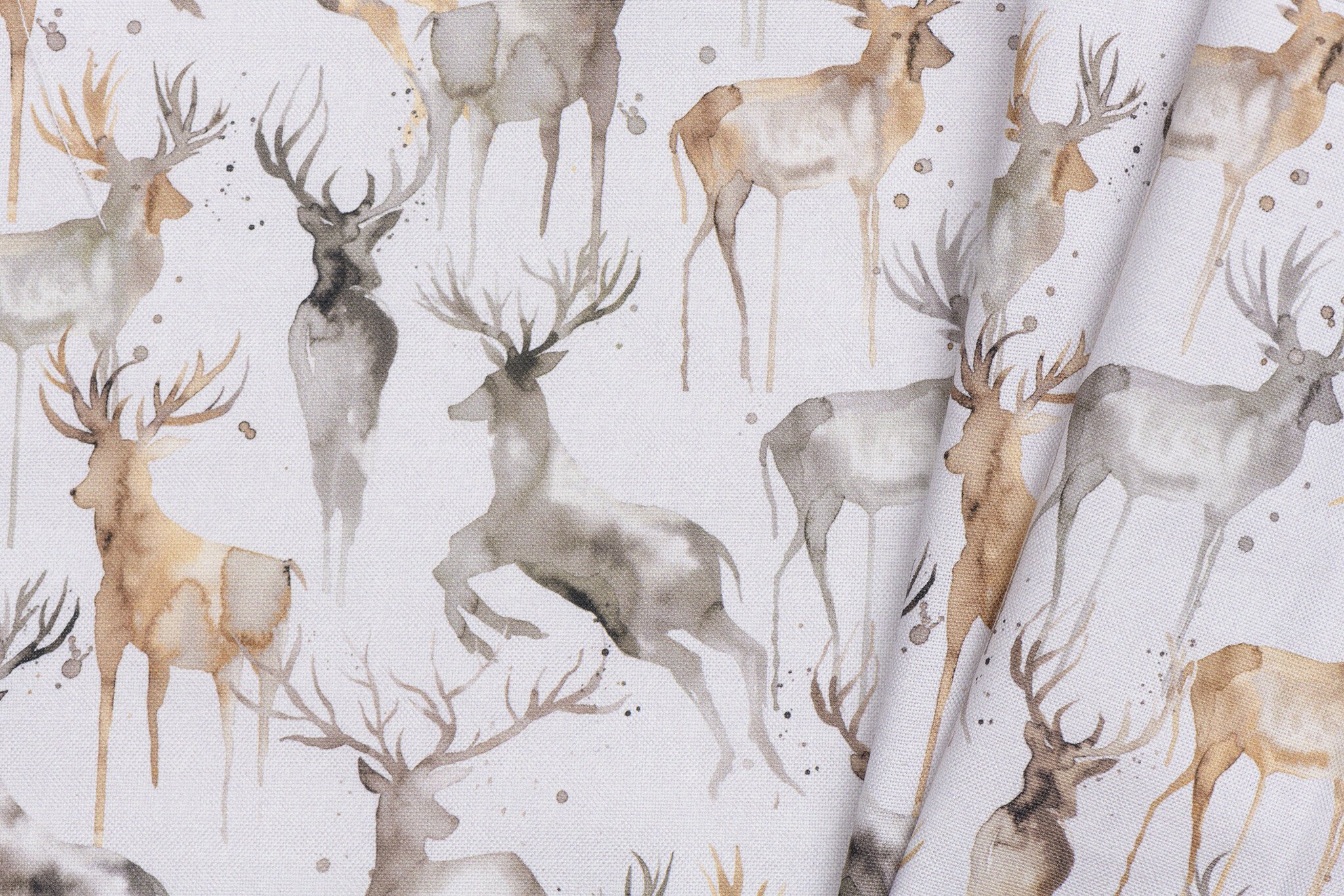 Canvas Decostof Herten Linen