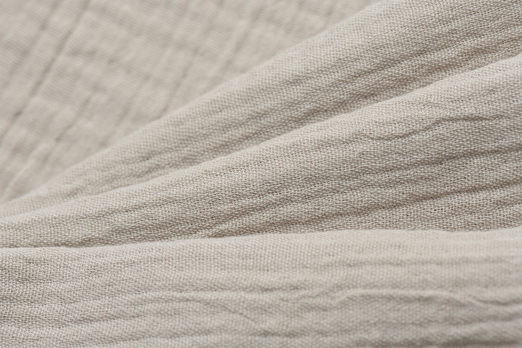 Hydrofiel Stof Licht Taupe – Zacht, Ademend en Duurzaam