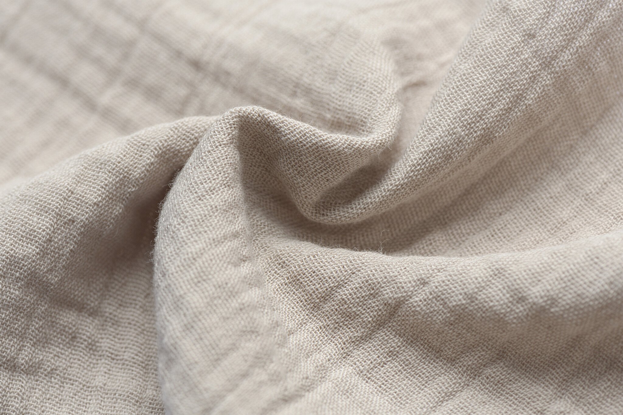 Hydrofiel Stof Licht Taupe – Zacht, Ademend en Duurzaam