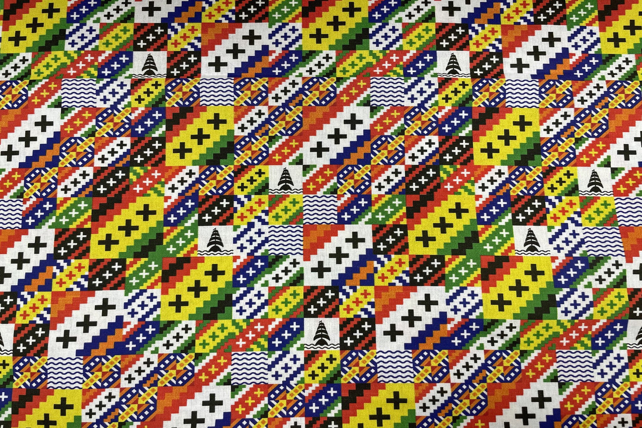 Katoen Stof Alakondre