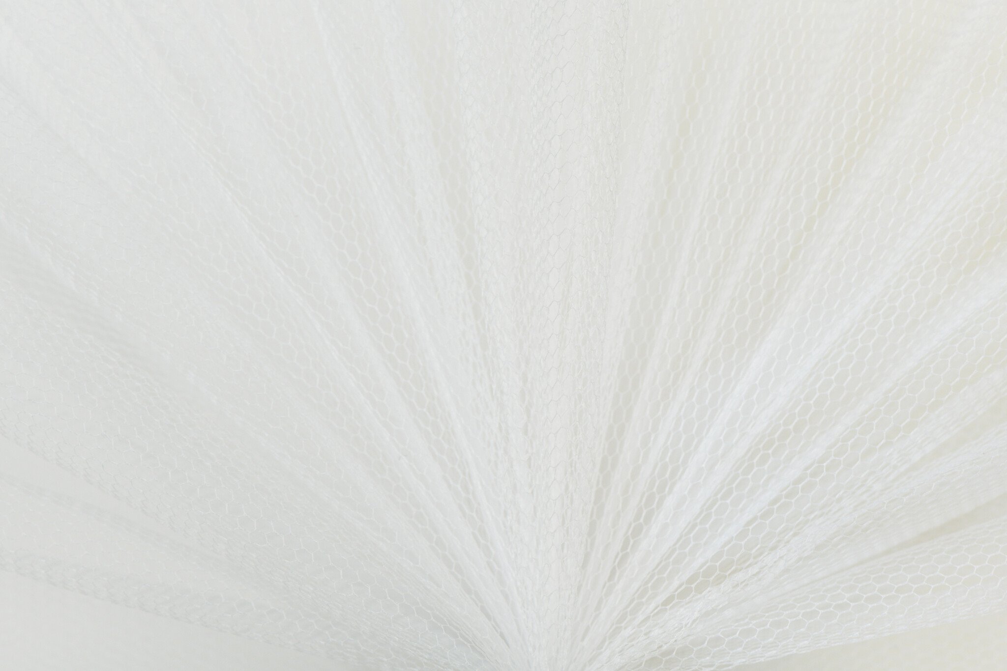 Tule Stof Off White – Stevig, Vormvast & Creatief Toepasbaar