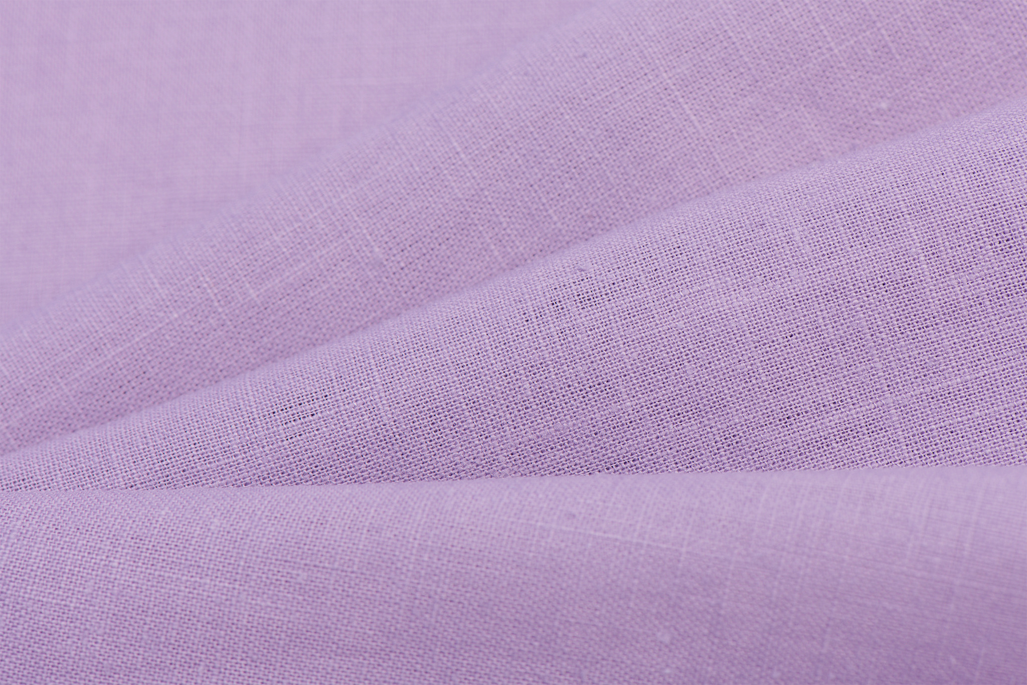 Fijne Linnen Stof Pastel Lila – Stone Washed, Natuurlijk & Ademend