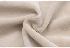 Nicky Velours Licht Beige