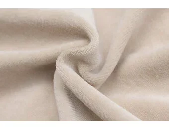 Nicky Velours Licht Beige