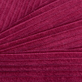 Brede Ribcord Katoen Cerise