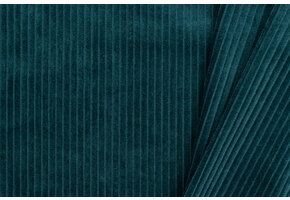 Brede Ribcord Katoen Emerald Groen