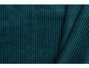 Brede Ribcord Katoen Emerald Groen