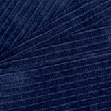 Brede Ribcord Katoen Donkerblauw