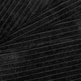 Brede Ribcord Katoen Zwart