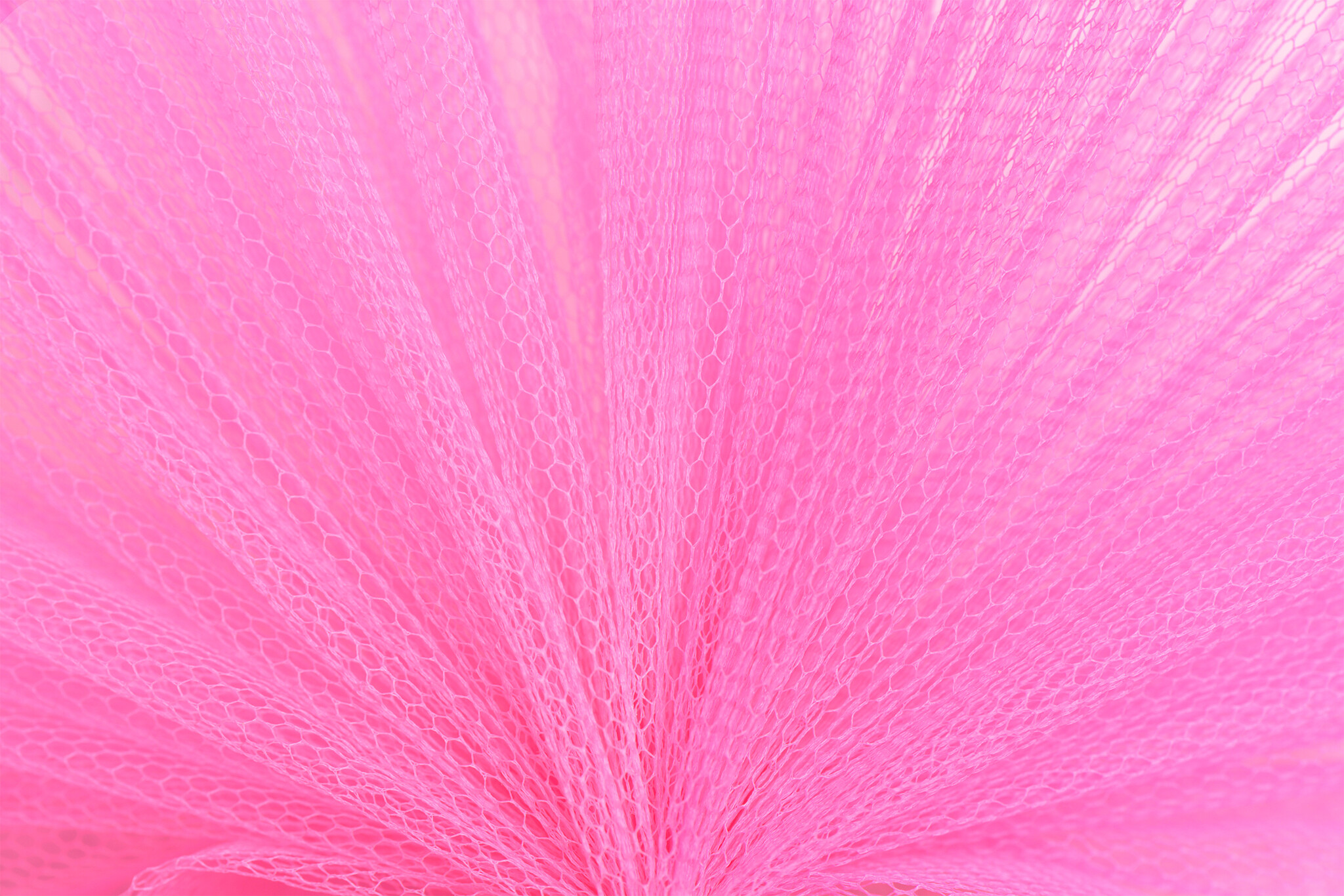 Tule Stof Neon Pink – Stevig, Vormvast & Creatief Toepasbaar