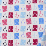 Jersey Katoen Maritiem Rose