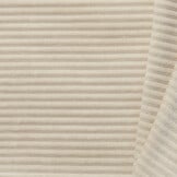 Brede Ribfluweel Jersey Stof Licht Beige – Zacht & Stijlvol