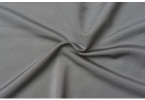 Lycra Stof (Glanzend) Donkergrijs