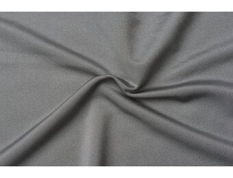 Lycra Stof (Glanzend) Donkergrijs