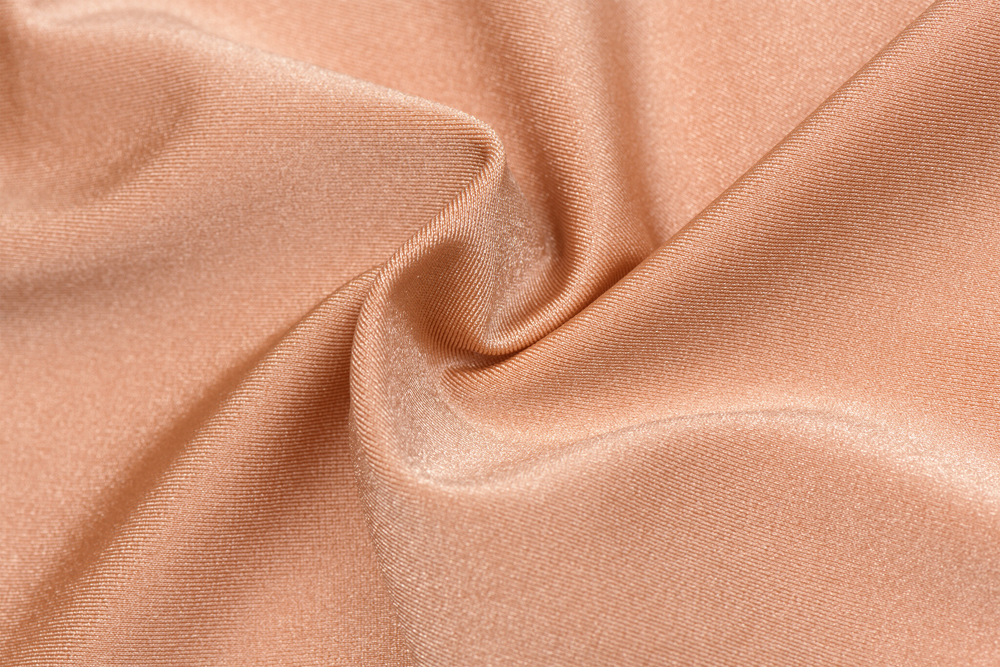 Lycra Stof (Glanzend) Beige - Huidskleur