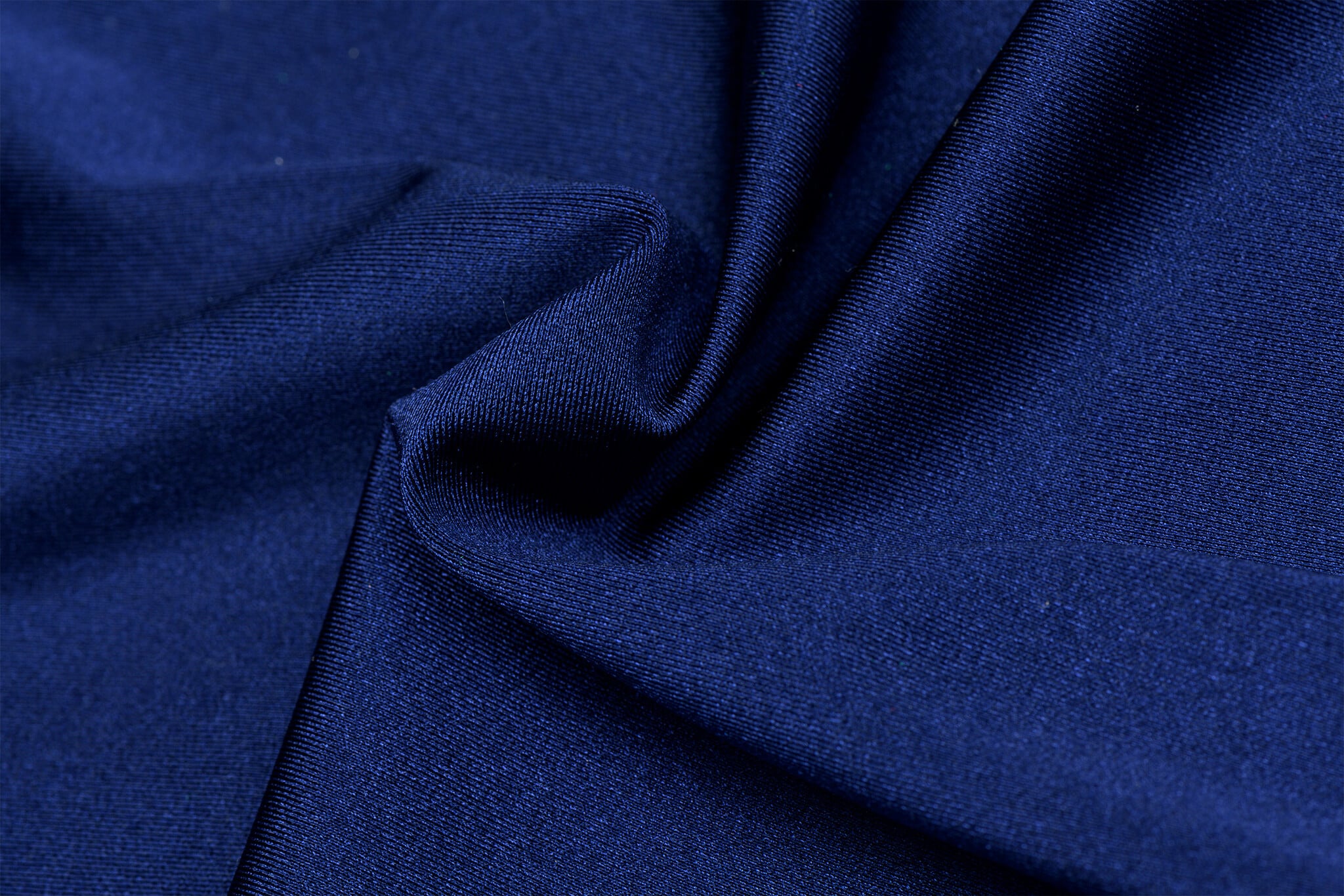 Lycra Stof (Glanzend) Marine voor Dans & Sport | Stoffen Online