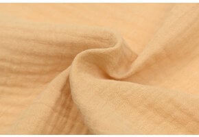 Baby Cotton – Mousseline Stof - Tarwe Geel