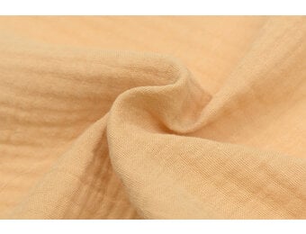 Baby Cotton – Mousseline Stof - Tarwe Geel