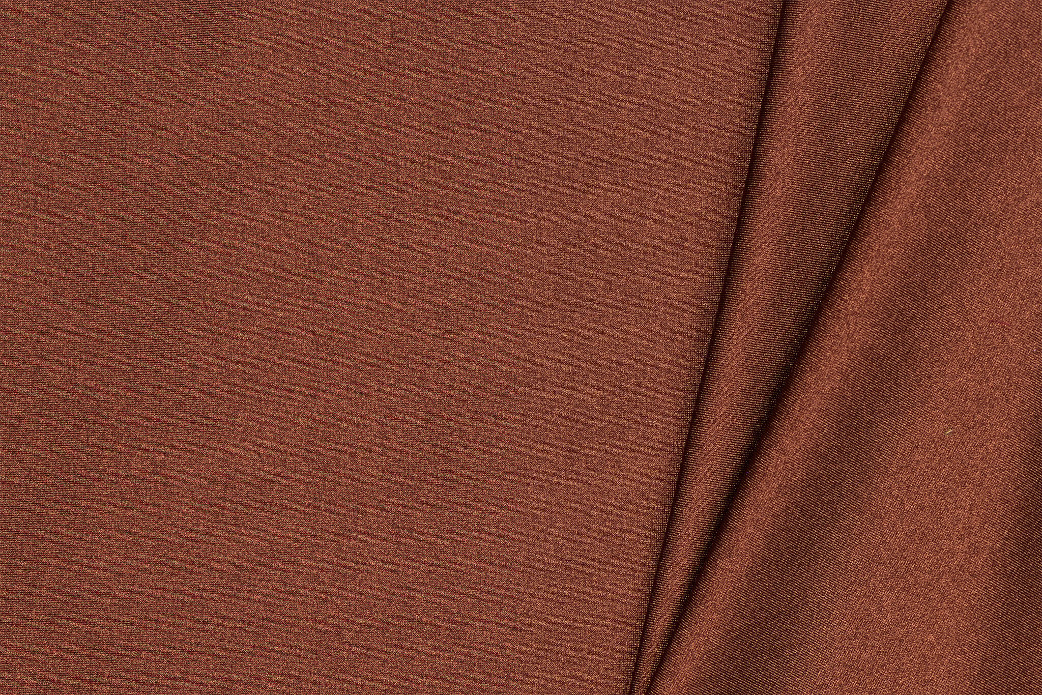 Lycra Stof (Glanzend) Bruin