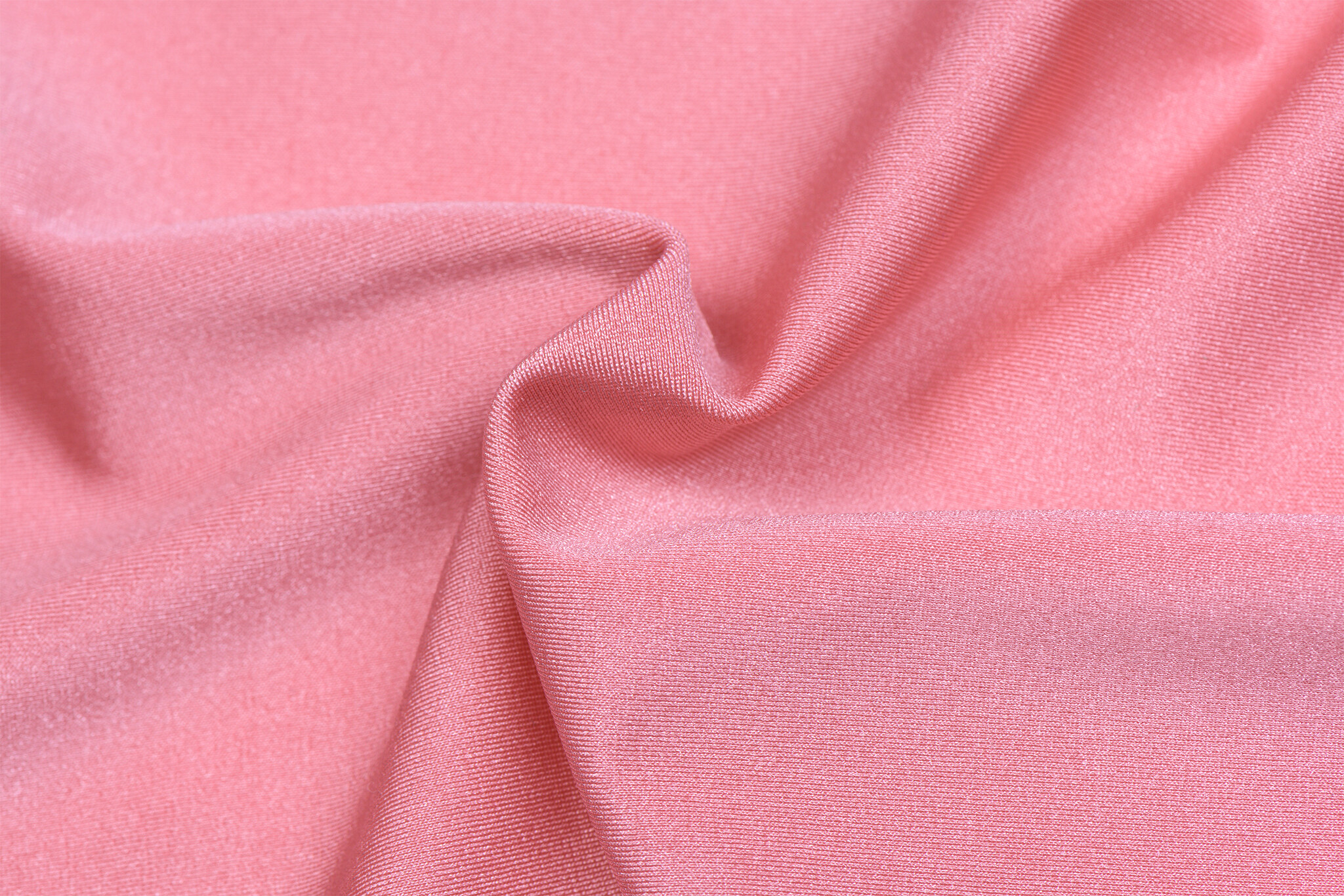 Lycra Stof (Glanzend) Licht Oud Rose