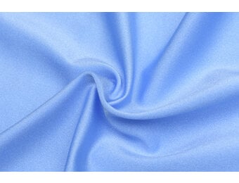 Lycra Stof (Glanzend) Lichtblauw