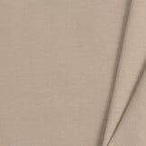 Katoenen Jersey Donker Beige – Zacht, Rekbaar & Ademend