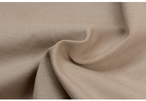 Katoenen Jersey Donker Beige