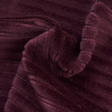 Brede Ribfluweel Jersey Stof Bordeaux – Zacht & Stijlvol