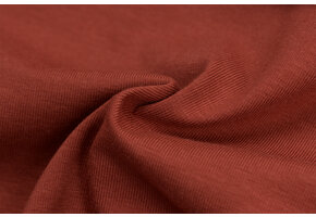 Katoenen Jersey Roest