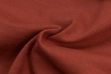 Katoenen Jersey Roest