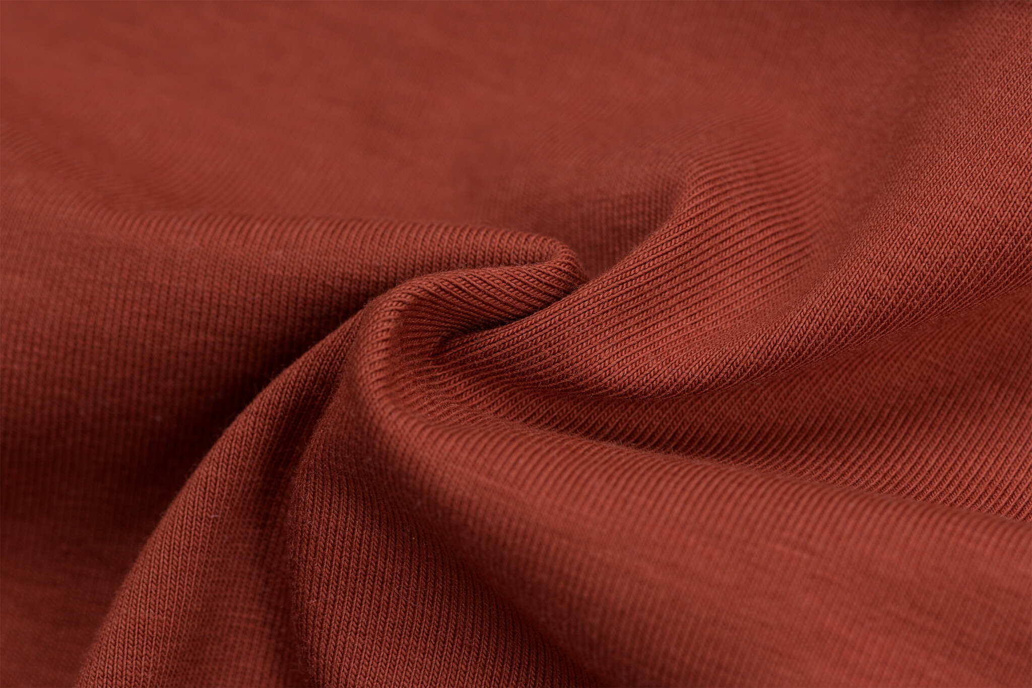 Katoenen Jersey Roest – Zacht, Rekbaar & Ademend