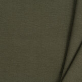Katoenen Jersey Legergroen – Zacht, Rekbaar & Ademend