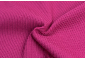 Rib Jersey Stof Fuchsia