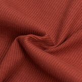 Rib Jersey Stof Roest