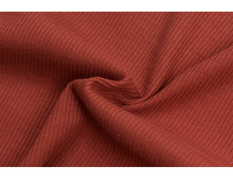 Rib Jersey Stof Roest
